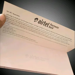 Airtel Payment Bank Passbook - 100
