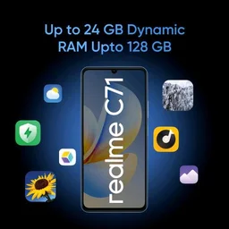 Realme C71 - obsidian black, 6GB/128GB