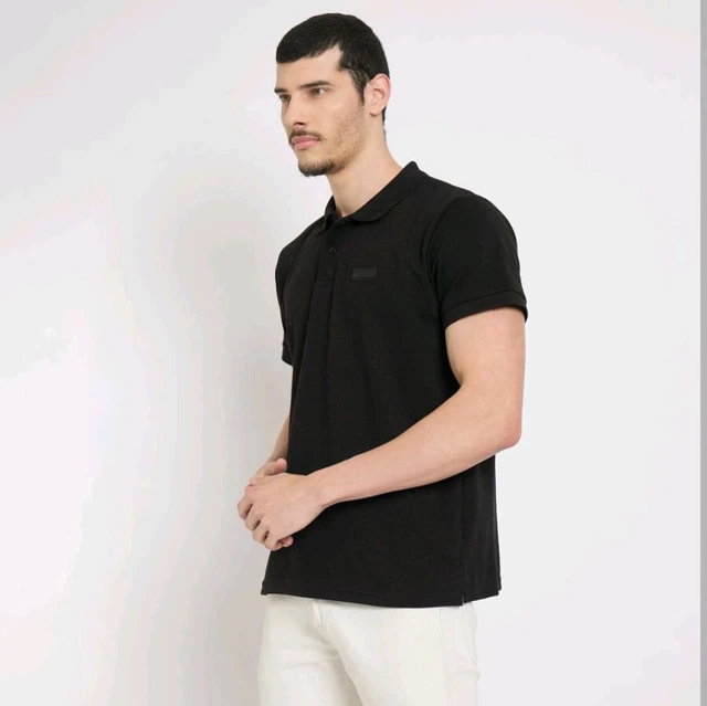 Brink Men's Collared Half Sleeves T-shirt 