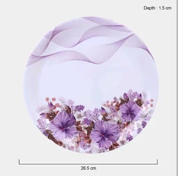 Home finery Melamine Full Plate - Bokajan