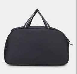 Safari Dark Blue Polyester Duffle Trolley - Black