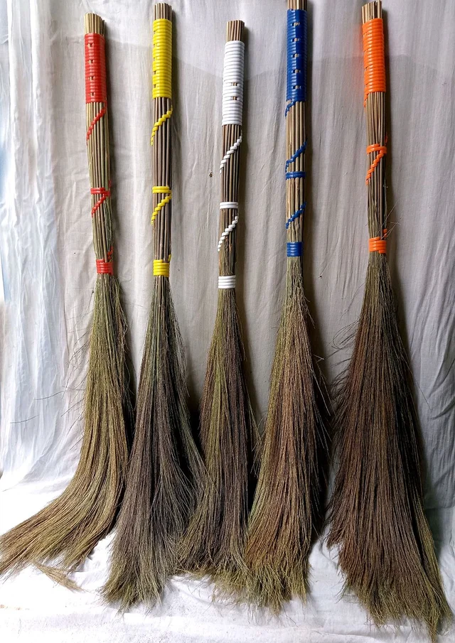 Broom,Assam for Home Cleaning  Set Of 2 
