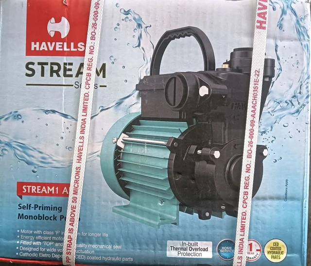 1 HP Water Pump ( Havells )