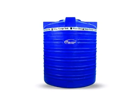 Omsree plastic water storage tank 200 Ltr - Blue, 200 L