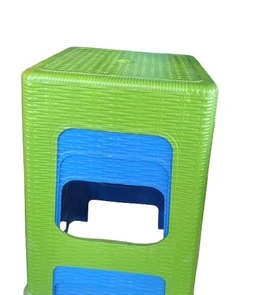 ARIE Pluton Plastic Stool - Blue
