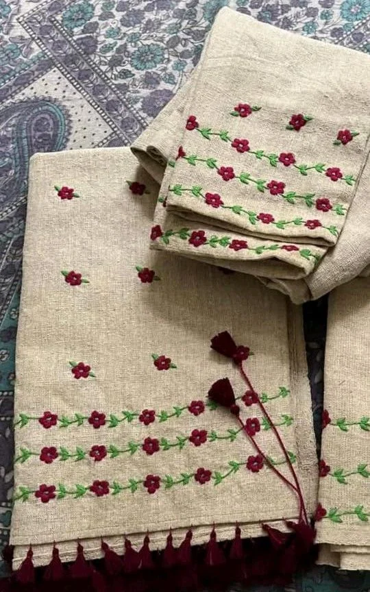 Embroidery Pekok Set