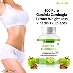 Nutrocopia Garcinia Cambogia Natural Fat Burner Weight Loss Capsules - Pack Of 3