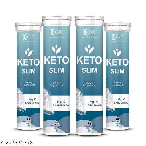 ANC Keto Slim For Weight Loss With Effervescent Tablets - Pack Of 4
