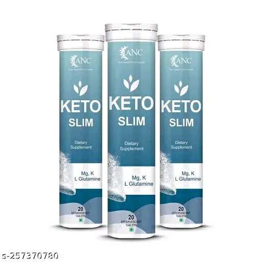 ANC Keto Slim For Weight Loss With Effervescent Tablets - Pack Of 3