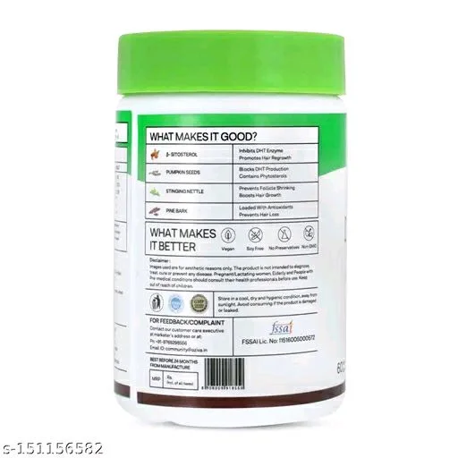 Oziva Plant Based DHT Blocker