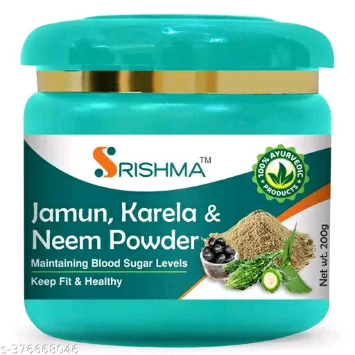 Srishma Neem Karela Jamun Powder 200g