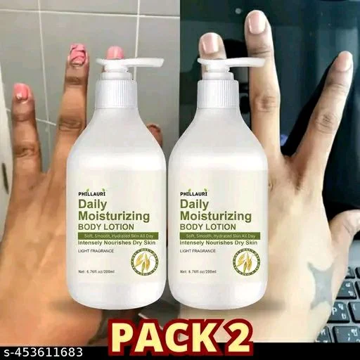 Phillauri Daily Moisturizing Body Lotion 200ml - Pack Of 2