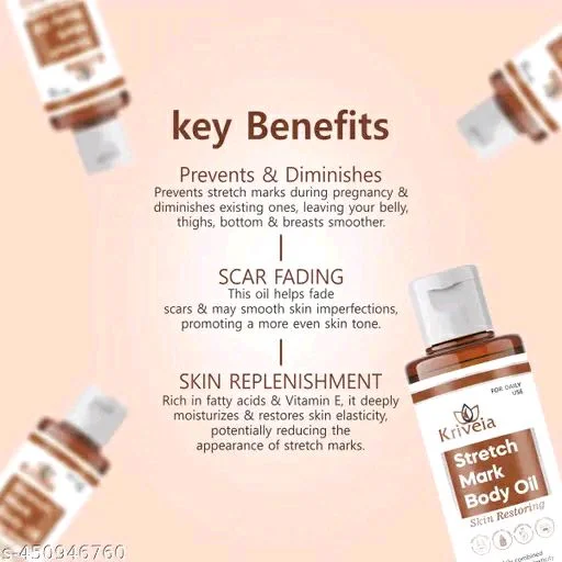KRIVEIA Stretch Marks Oil For Pregnancy 50ml