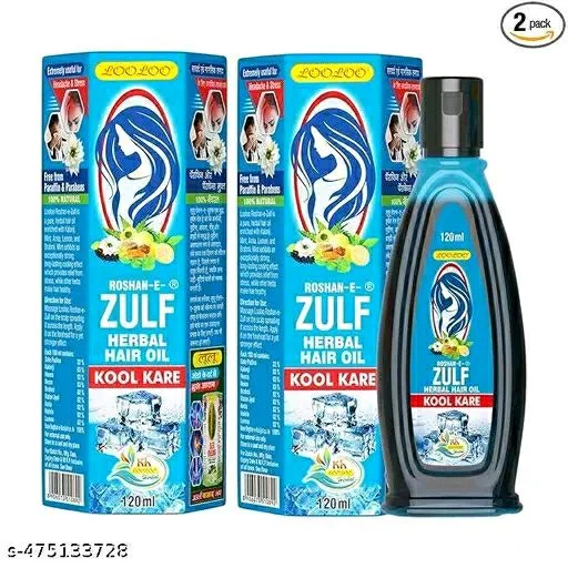 LOOLOO Roshan e-zulf Hair Oil 120ml - Pack Of 2