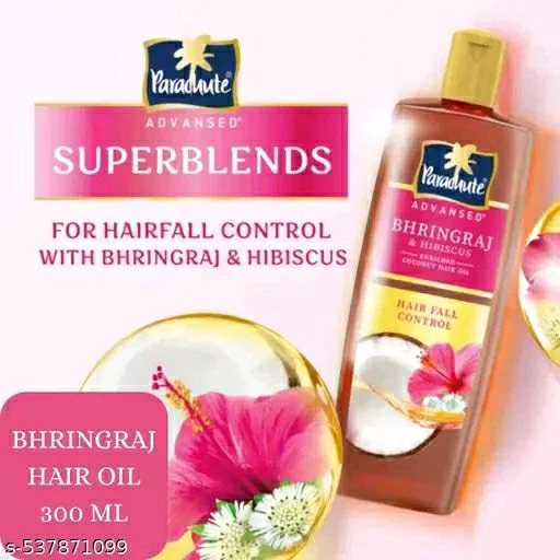 PARACHUTE ADVANSED Bhringraj And Hibiscus Coconut Hair Oil 300ml