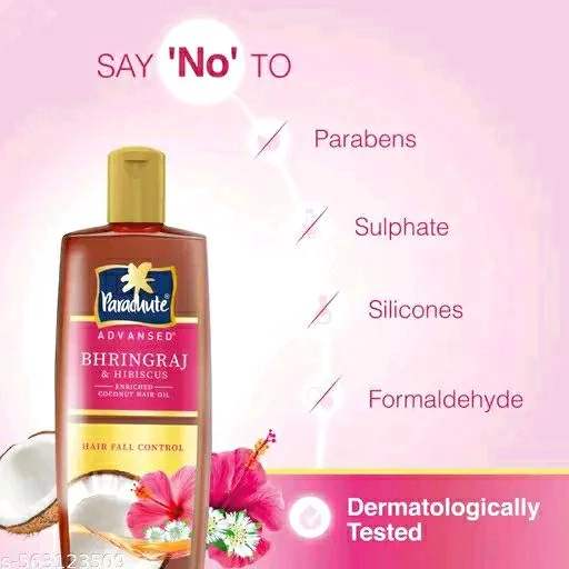 PARACHUTE ADVANSED Bhringraj And Hibiscus Coconut Hair Oil 300ml - 600ml