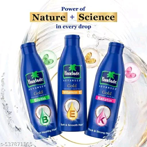 PARACHUTE ADVANSED Gold Vitamin E Coconut Hair Oil 300ml - 300ml