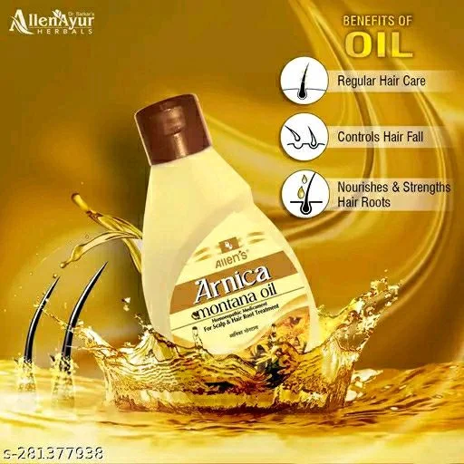 ALLEN'S Arnica Montana Hair Oil - Pafk Of 2 X 100ml)