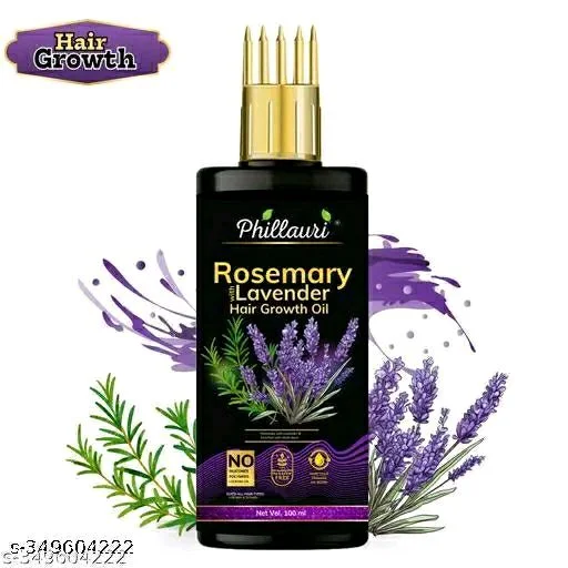 PHILLAURI Rosemary Lavender Oil For Hair Growth And Healthy Hair 100ml
