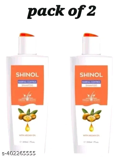 SHINOL RCM Hair Fall Control Shampoo - Pack Of 2