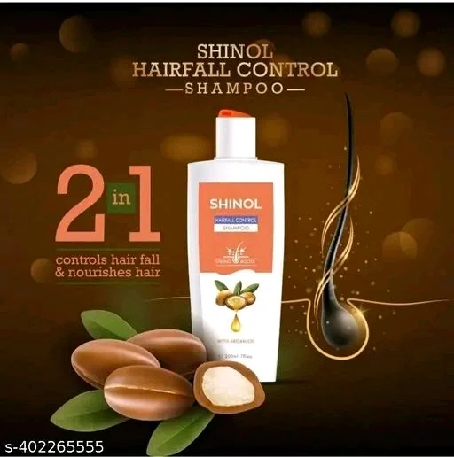 SHINOL RCM Hair Fall Control Shampoo - Pack Of 2