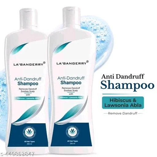LA' BANGERRY Anti Dandruff Shampoo - 250ml X 2