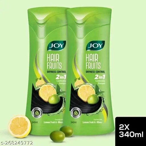 JOY Dryness Control Shampoo - 340ml X2