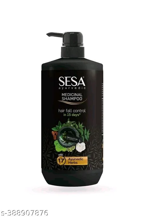 SESA Ayurvedic Medicinal Shampoo For Hair Fall Control 200ml - 1000ml
