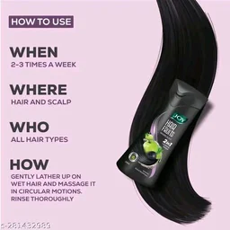 JOY Hair Fruits Black Conditioning Hair Shampoo 340ml