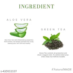 KHADI NATURAL Green Tea & Aloe Vera Hair Conditioner 450ml - Pack Of 2