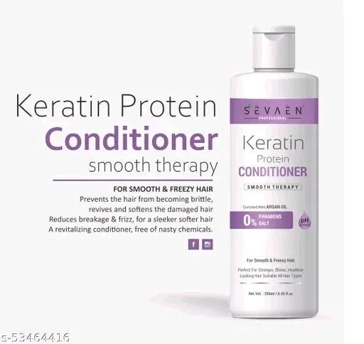 SEVAEN PROFESSIONAL Keratin Argan Oil Smooth Therapy Conditioner 250ml