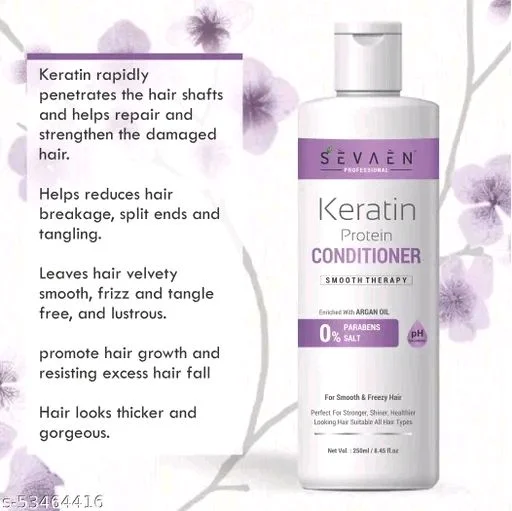 SEVAEN PROFESSIONAL Keratin Argan Oil Smooth Therapy Conditioner 250ml