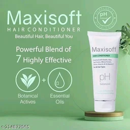 Maxisoft Keratin Hair Conditioner For Smooth Silky Hair - Pack Of 2 X 100ml