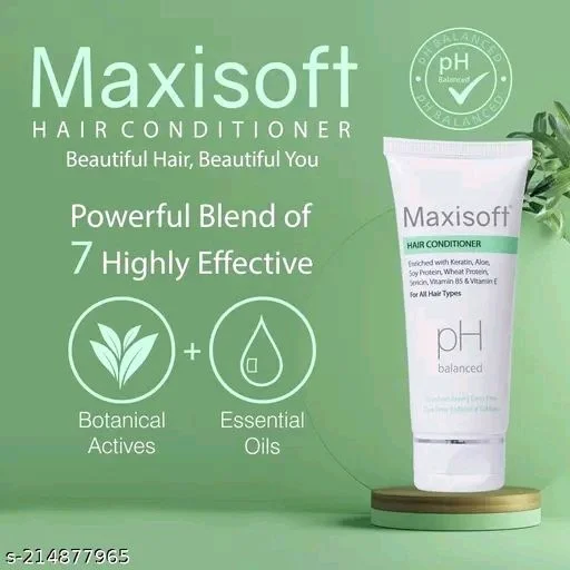 Maxisoft Keratin Hair Conditioner For Smooth Silky Hair - Pack Of 2 X 100ml