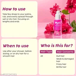 PLIX - THE PLANT FIX Hibiscus Bond Repair 10-in-1 Hair Serum 50ml
