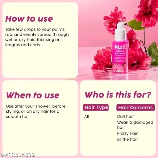 PLIX - THE PLANT FIX Hibiscus Bond Repair 10-in-1 Hair Serum 50ml