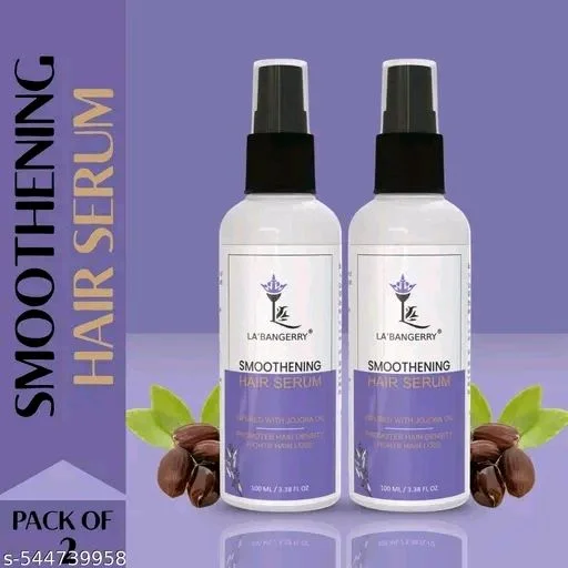 LA’BANGERRY Smoothening Hair Serum - Pack Of 2 X 100ml