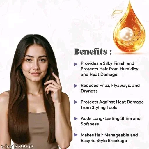 LA’BANGERRY Smoothening Hair Serum - Pack Of 2 X 100ml