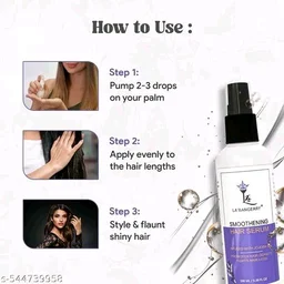 LA’BANGERRY Smoothening Hair Serum - Pack Of 2 X 100ml