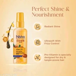 NISHA PROFESSIONAL Argan Oil Hair Reinvigorate Serum 100ml
