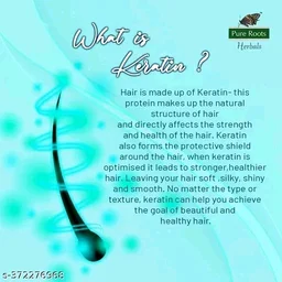 PURE ROOTS Keratin Instant Gloss Hair Serum - Pack Of 2 X 100ml