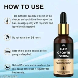 INTIMIFY Classic Hair Serum For Hair Fall Control And Hair Growth - Pack Of 2 X 30ml