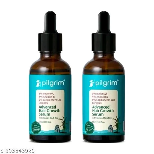 PILGRIM Advanced Hair Growth Serum - Pack Of 2 X 50ml