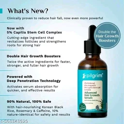PILGRIM Advanced Hair Growth Serum - Pack Of 2 X 50ml