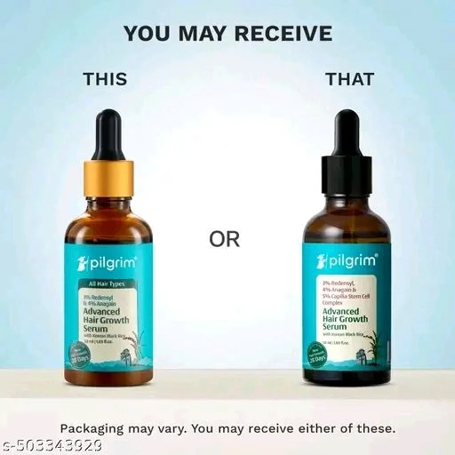 PILGRIM Advanced Hair Growth Serum - Pack Of 2 X 50ml
