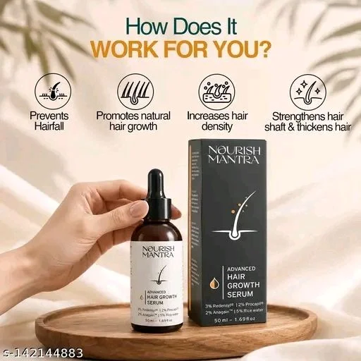 NOURISH MANTRA Advanced Hair Growth Serum 50ml