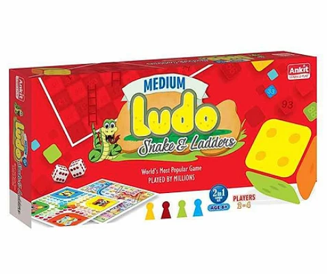 Ankit Ludo Snake & Ladders for Kids
