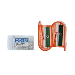 Doms Two Dooz Pencil Sharpner,Pack of 1, Multicolor