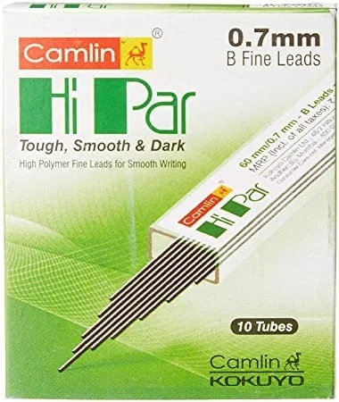 Camlin Kokuyo 0.7mm Klick Lead Tube - Pack of 2