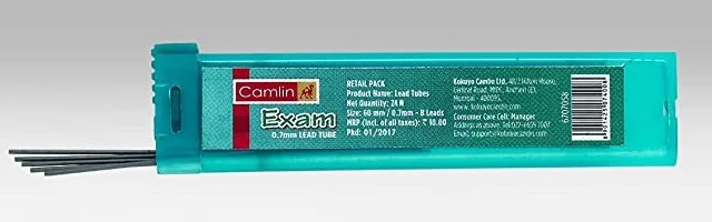 Camlin Kokuyo 0.7mm Klick Lead Tube - Pack of 2